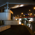 "Unplanned" user patterns - night view from kiosk