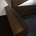 Inclined surface of bottom cabinet